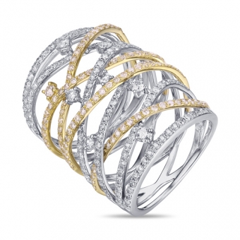 Diamond rings, Diamond fashion rings, Cocktail rings, Rose gold Diamond rings, Yellow gold Diamond rings, White gold Diamond rings