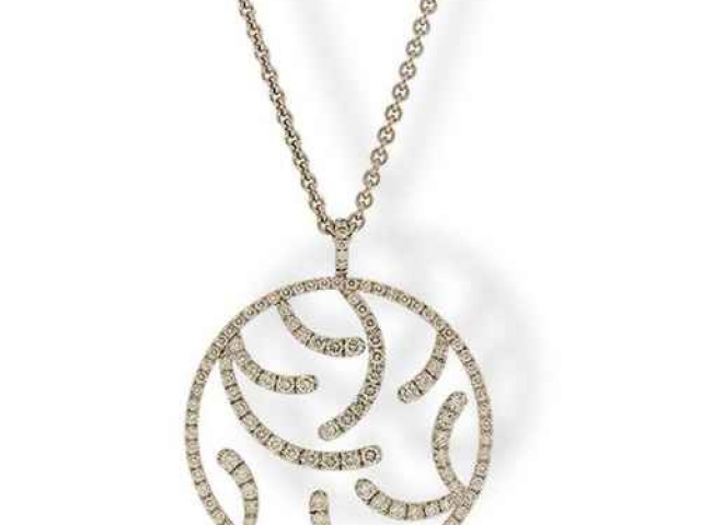 custom diamond necklace for wedding
