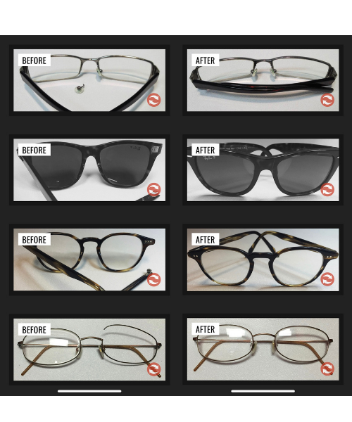 How ‎to Fix Broken Glasses  Eyeglasses Frame Repair Guide
